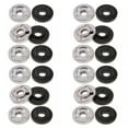 thumbnail image 1 of 24Pcs Lock Nuts Flange for 9523 Nut Inner Outer Kit Angle Grinder Tool 2 Specifications-Toothless, Toothed, 1 of 10