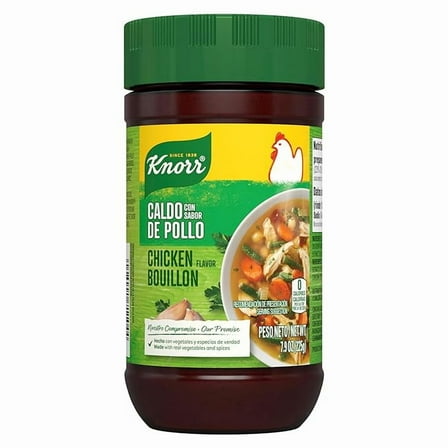 Knorr Chicken Flavor Bouillon For Sauces, Soups and Stews Granulated Fat and Cholesterol Free 7.9 oz