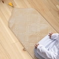 thumbnail image 1 of Prayer Rug Elegant Ramadan Eid Gift Turkish Islamic Mat for Adults Men Women Beige, 1 of 8