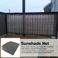 thumbnail image 4 of Balcony Fence Privacy Screen Cover Sunshade Sail For Apartment Railing Low Garden Fence Deck, 4 of 6