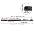thumbnail image 2 of 2pcs 14inch 35 Lb/156 N Black Universal Lift Supports Struts Shocks Gas Spring for Car Boat RV, 2 of 7
