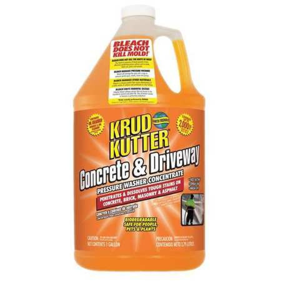 KRUD KUTTER DG014 Concrete and Driveway Cleaner,1 gal