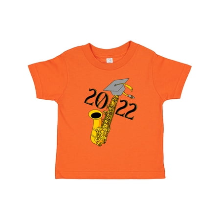 

Inktastic Saxophone 2022 Graduation Gift Toddler Boy or Toddler Girl T-Shirt
