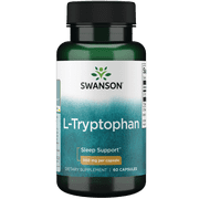 Swanson L-Tryptophan 500 mg 60 Capsules