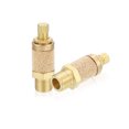 thumbnail image 3 of Uxcell Brass Air Pneumatic Mufflers G1/8 Male Top Adjustable Air Flow Speed Controller 4 Pack, 3 of 6