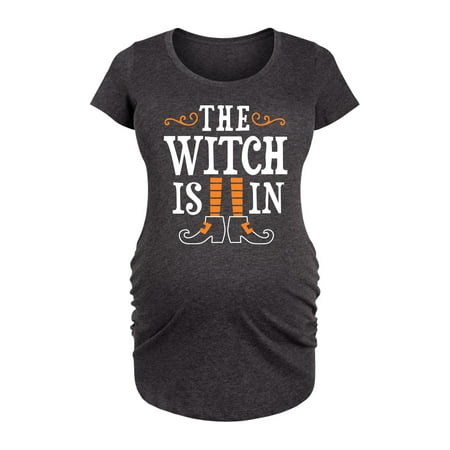 

Bloom Maternity - The Witch Is In - Maternity Scoop Neck T-Shirt
