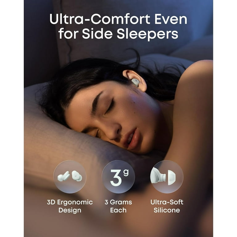 Soundcore Sleep A30 by Anker Sleep Earbuds, Smart Active Noise