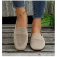 thumbnail image 2 of Women’s Flat Casual Shoes Comfortable Low Profile Slip-On Everyday Flats, 2 of 3
