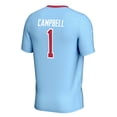 thumbnail image 3 of Youth GameDay Greats Jane Campbell Light Blue Stanford Cardinal Women's Soccer Lightweight Fashion Jersey, 3 of 4