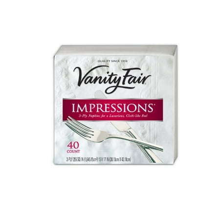 Vanity Fair Everyday Paper Napkins, 75ct