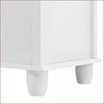 thumbnail image 4 of Dressers 5-Drawer Tall Chest of Drawers, White Wood Storage Cabinet | Ivory White | MDF,Pine, 4 of 8
