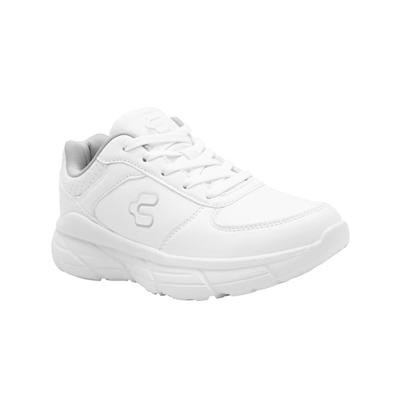 Tenis Running Juvenil Charly® Color Blanco Suela Eva blanco 27.5