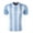 White/Sky, variant on adidas Men's Argentina Home Soccer Jersey 15/16-White/Sky (XS)