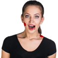 thumbnail image 4 of Pares de dientes de vampiro colmillos de vampiro con colmillos adhesivos ZHAOCHENG, 4 of 5