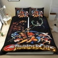 thumbnail image 1 of Thundercats Conjunto de sábanas temático, trío de piezas, cómodo y amigable con la piel, diseño único, regalo de decoración para el hogar para familiares, amigos y fans,135cm *200cm, 1 of 6