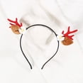 thumbnail image 4 of Diadema de Navidad para niños y adultos, diadema con cuernos de reno, cuerno, flor, banda para el pelo, cierre para la cabeza, fiesta de año nuevo, Cosplay de Halloween, 4 of 4