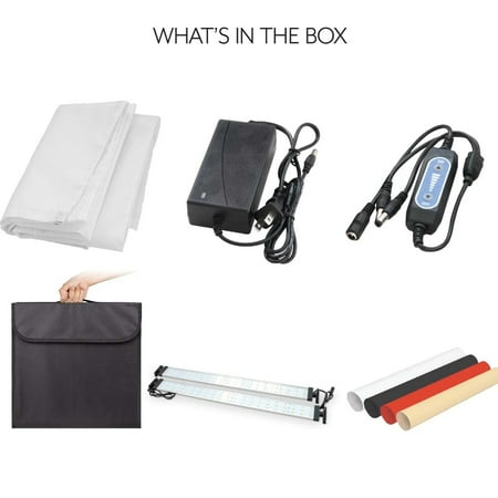 Bower - 24" Studio Light Box - black