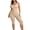 Natural, variant on Athlemo Plus Size Womens Shapewear Tummy Control V Neck Sculpting Backless Bodysuit