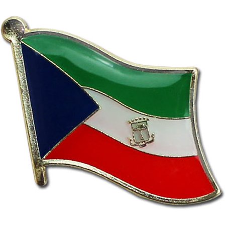 Equatorial Guinea Flag Lapel Pin