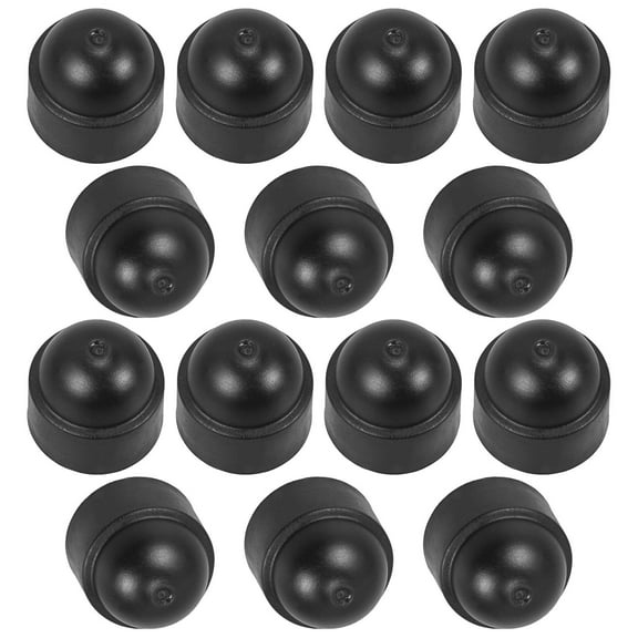 HOMEMAXS 20pcs Hex Bolt Covers Dome Caps Hexagonal Screw Cover Nut Protection Caps (M8x13x15)