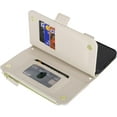 thumbnail image 6 of for iPhone 14 Wallet case,iPhone 14 Phone case with Zipper Card Holders for Women Slots Crossbody Flip Folio Book Cover with Credit Card Holder Men case - White, 6 of 13
