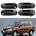 thumbnail image 3 of Auto Parts Outside Door Handle Black Car Accessories Exterior Parts Front Rear Left Right Plastic Replacement Rear Right, 3 of 8