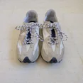 thumbnail image 2 of New Balance 327 Sneakers 12 White Gray Athletic Running Shoes Walking Retro 70s, 2 of 6