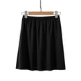 thumbnail image 2 of YUANxueke Womens Half Slip Elastic Waist A-Lined Sleep Underskirt Soft Comfy Pajama Skirts, 2 of 5