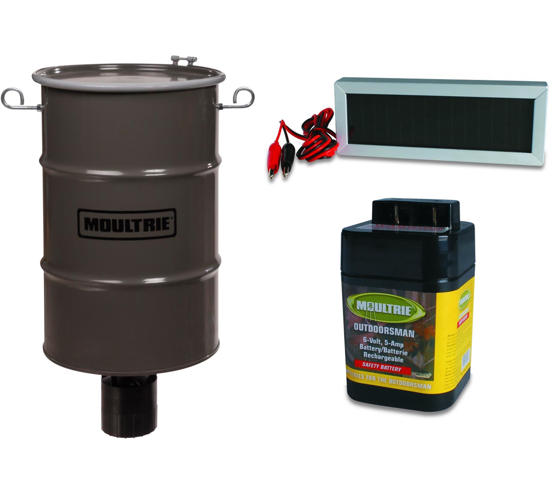 Moultrie 30 Gallon Pro Hunter Hanging Deer Feeder W 6v Battery