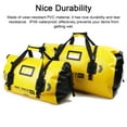 thumbnail image 2 of M Buder Bolsa Trasera Impermeable para Motocicleta de 50L Equipaje de Viaje Seco de PVC Alta Resistencia Ideal para Acampar Navegación Kayak Pesca Amarillo, 2 of 7