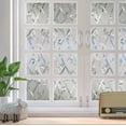 thumbnail image 4 of Vinyl Window Film,Glass Door Privacy Film,Decorative Decals For Bathroom Living Room,Window Film Decorative,Window Privacy Film See Out Not In,Frosted Glass Window Film,Window Cling,1PC,11.8"x39.3", 4 of 7
