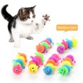 thumbnail image 2 of Caterpillar Cat Toy Soft Cat Chew Toy Kitten Interactive Toy for Kitten, 2 of 10
