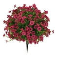 thumbnail image 1 of Jardín Artificial Flower Estaca decorativa Estaca decorativa Regalo de estaca, fácil de instalar, decoración del césped del adorno para patio patio Rosa, 1 of 8