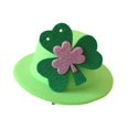 thumbnail image 4 of TISHITA ST. Patrick's Day Hat Costume Accessory for Celebration Carnival Performance FluorescentGreenPink, 4 of 8
