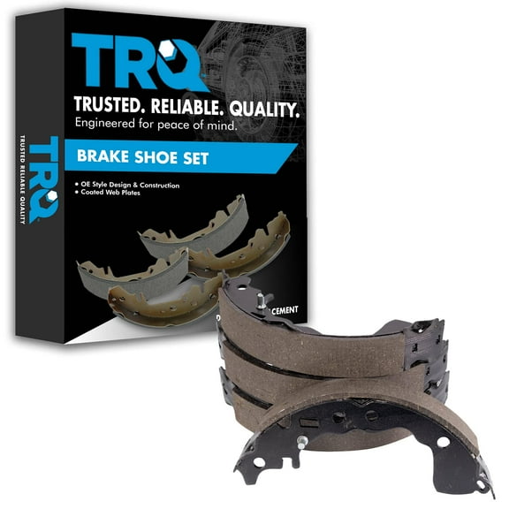 TRQ Rear Brake Shoes Fits Select 2018-2022 Nissan Kicks 2020-2022 Versa