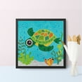 thumbnail image 3 of Diamond Painting Kit, Turtle 5D Diamond Painting Starter Set, Easy and Fun DIY Craft Kit, Perfect for Beginners' Creative Art Activities 7.09 x 7.09 in, 3 of 8
