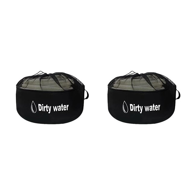 Speravity RVs Caravans Motorhome Manguera Bolsa de almacenamiento de combustible Bolsa de malla con cordón Camping Senderismo Viajes Carga Type2 NO2