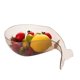 thumbnail image 1 of Escurridor para Frutas y Verduras Cateissary Práctico y Conveniente Filtro de Cocina Resistente Negro Transparente, 1 of 6