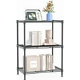 thumbnail image 5 of (3 Pack) M MZG Small Wire Rack Storage Shelving Unit Grey, 3-Tier, 11.8" D x 17.7" W x 26.3" H, 5 of 7