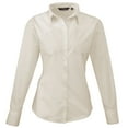 thumbnail image 5 of Premier Womens Poplin Long-Sleeved Blouse, 5 of 5
