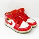 thumbnail image 2 of Ni - ke Ni - ke Boys Air Jordan 1 DC7249-600 Red Basketball Shoes Sneakers Size 13C, 2 of 5