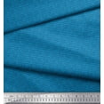 thumbnail image 3 of Soimoi Blue Rayon Fabric Mosaic Stripe Print Sewing Fabric Yard 42 Inch Wide, 3 of 3