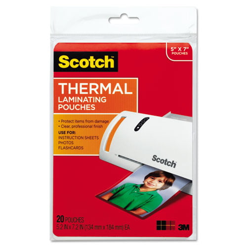Scotch Self-sealing Laminating Sheets 6.0 Mil 8 1/2 X 11 10/pack LS854SS10 for sale online 