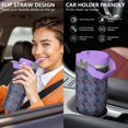 thumbnail image 5 of Halloween 30oz Handheld Travel Tumbler with Handle – Double Wall Stainless Steel Insulated Cup, Flip Straw Lid, Leak-Proof & BPA-Free for Hot and Cold Drinks – Durable Coffee & Juice Mug Black, 5 of 7