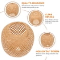 thumbnail image 5 of BRIGHTFUFU 1Pcs Bamboo Pendant Lamp Shade Hand Made for Rustic Home Lighting, 5 of 5