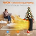 thumbnail image 2 of Torre de cerámica PTC Space Heater Minthouz de 1500 W para uso en interiores, 2 of 8