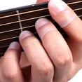 thumbnail image 4 of ZheElen 4x Silicone Guitar Finger Guards for Stringed Beginner Guitar L Clear L, 4 of 6