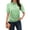 01-Army Green, variant on NAMTYQX Summer Tops for Women 2025 Trendy Womens Golf Polo Shirts Lapel Short Sleeve Soft Slacking Army Green Size L