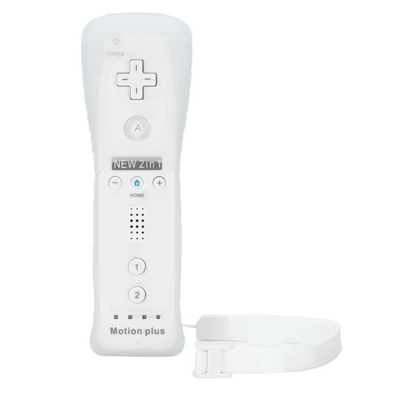 Motion Plus Remote Controller, Long Remote Control Distance Battery Operated Loudspeaker Motion Plus Remote Controller for Wii for Wii U Black,White,Ocean
