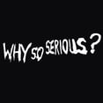 thumbnail image 3 of Walbest Car Auto Vehicle Reflective Funny Why So Serious Decals Sticker Decoration Universal, 3 of 6